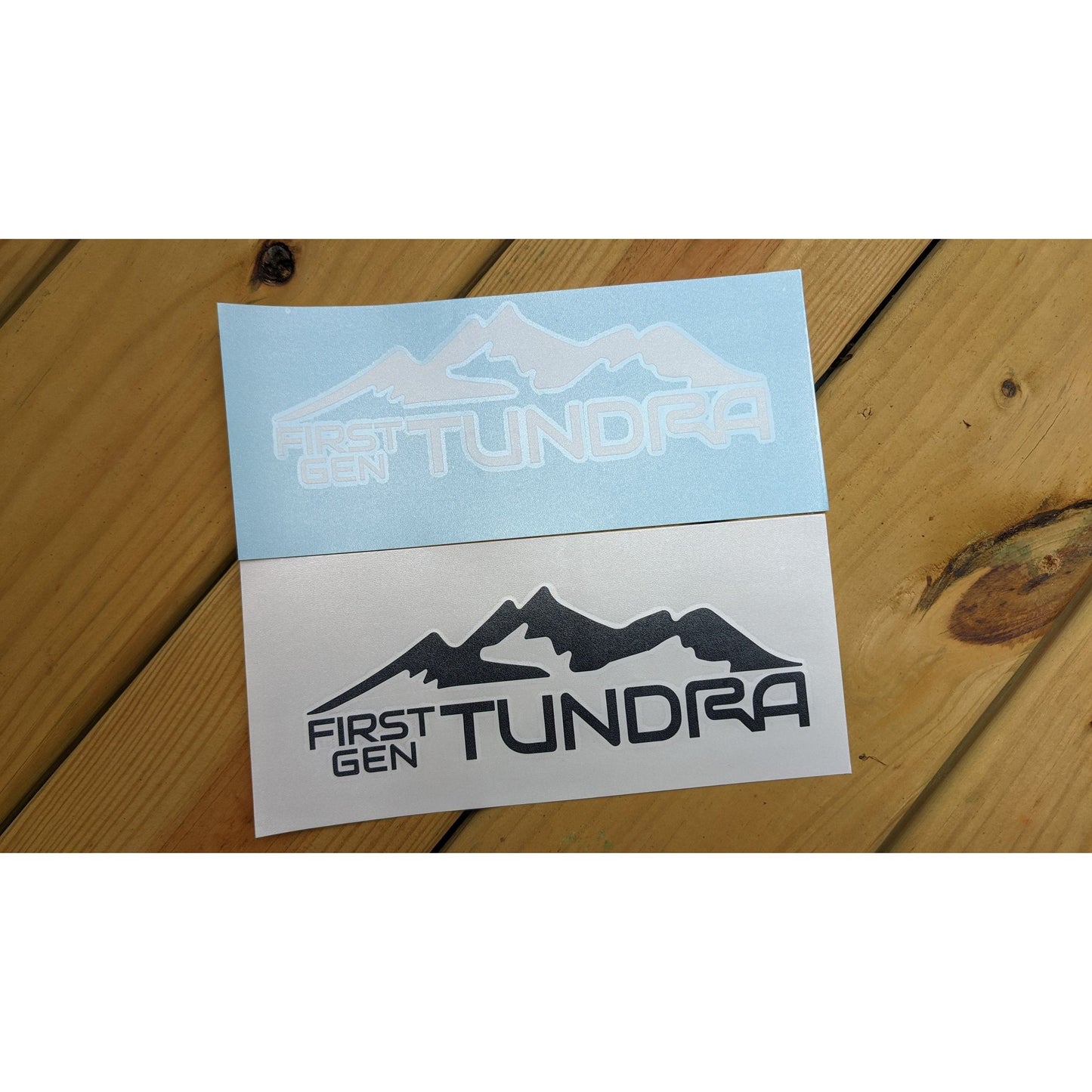 First Gen Tundra Mountain Decal