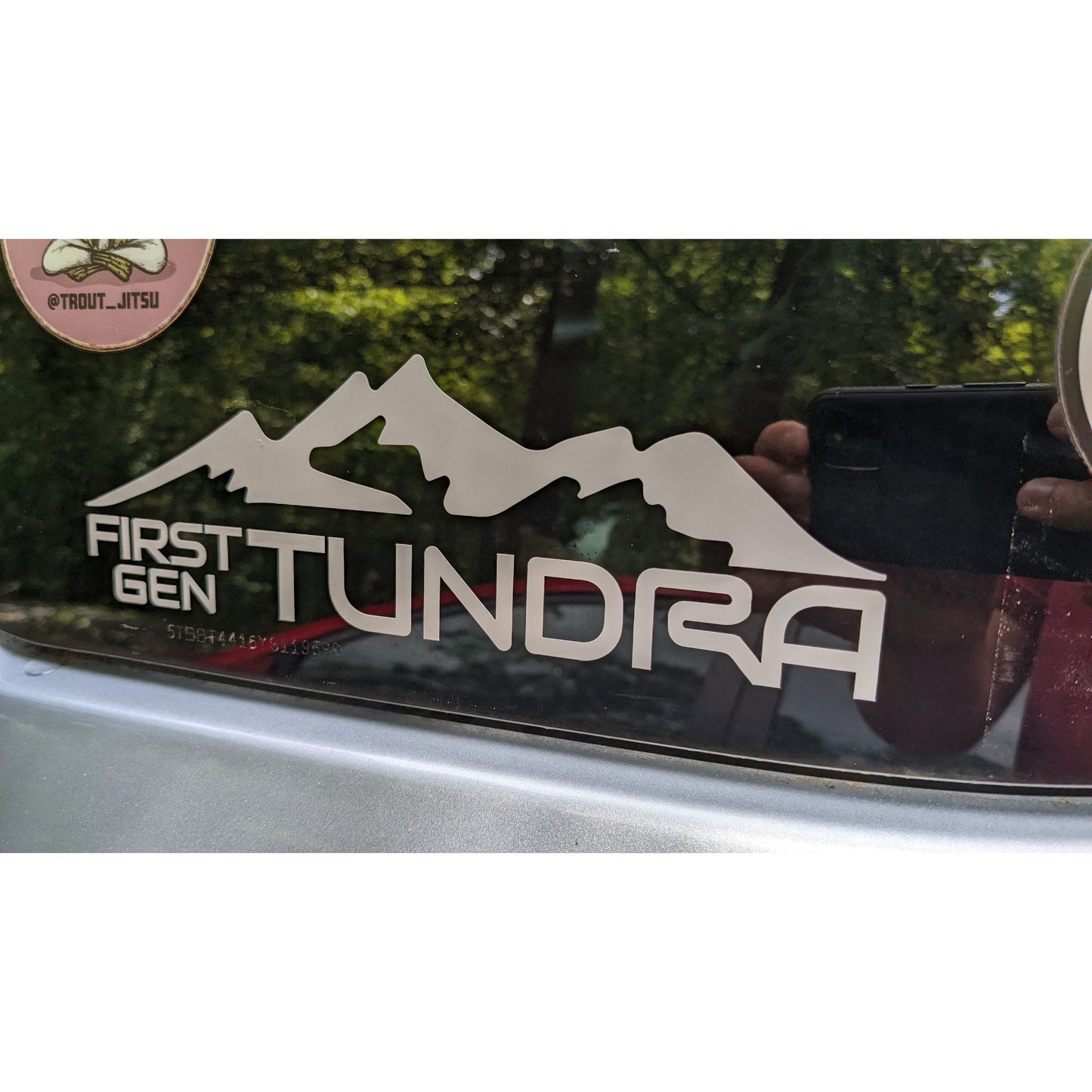 First Gen Tundra Mountain Decal
