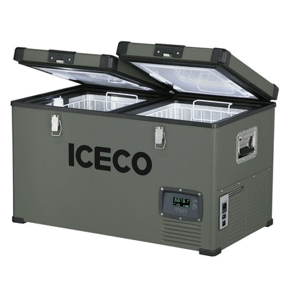 VL60 Dual Zone Metal Freezer with Cover | ICECO | 60LT