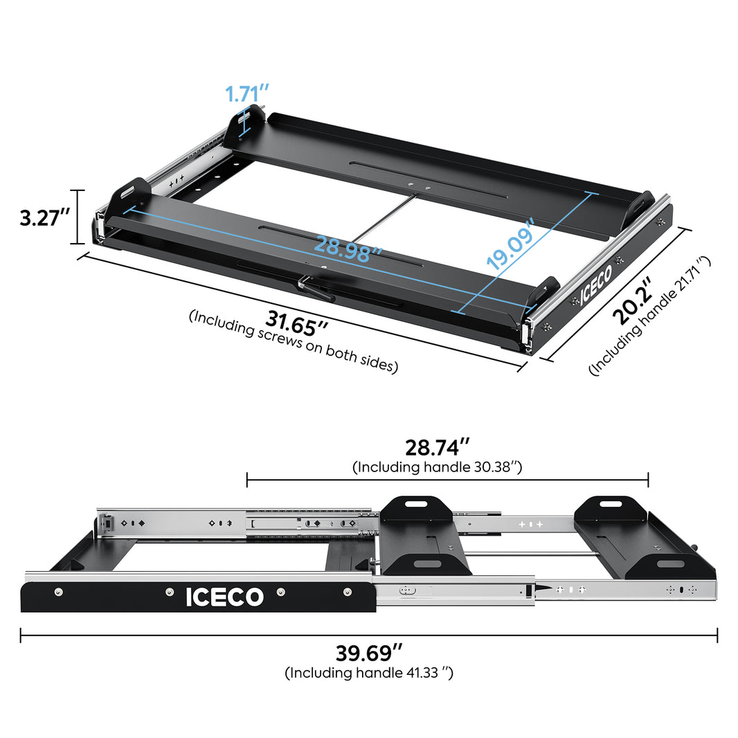 Side Pull Mounting Slide for APL55/VL60PRO | ICECO