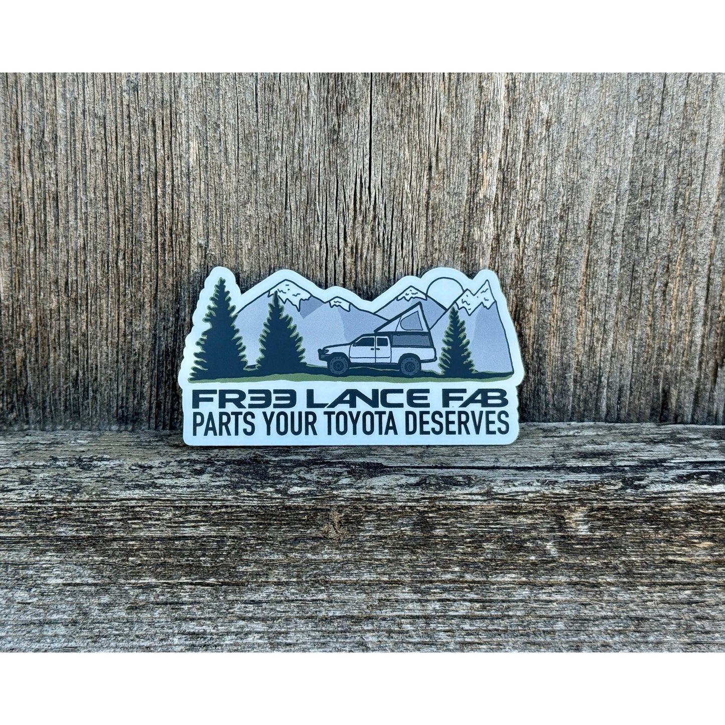 Truck Camp Sticker